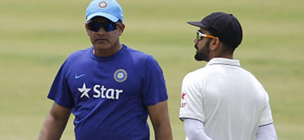 BCCI officials Sridhar, Amitabh likely to interact with Kohli, Kumble