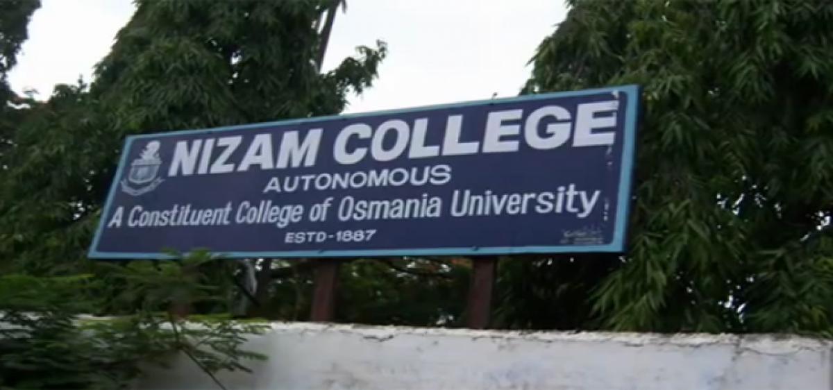 Nizam College to take up suicide issue as a social crisis