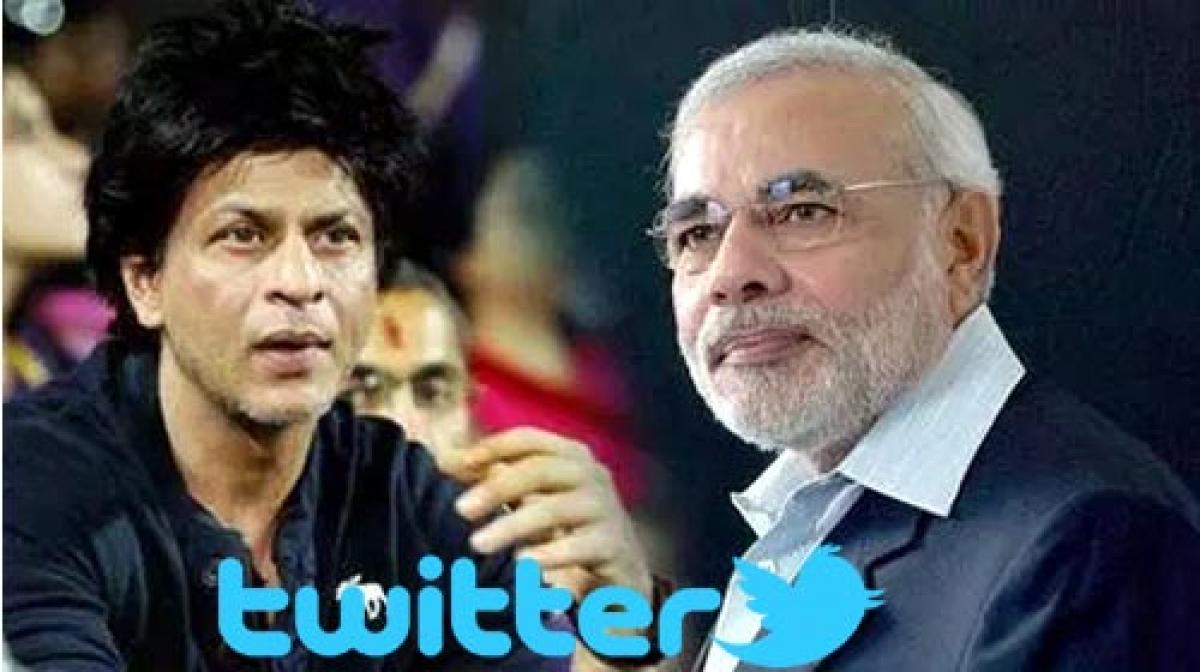 Shah Rukh Khan beats Narendra Modi on Twitter, followers surge post intolerance comment