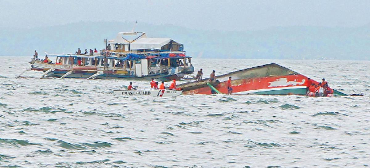 Ferry capsizes in Philippines; 38 dead