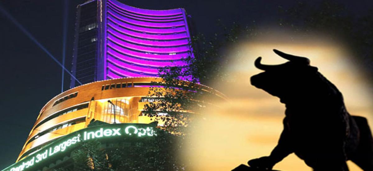 Mkts rally on saffron wave