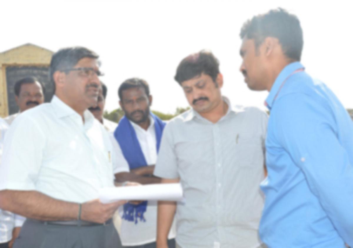 Begin sports complex works in Kuppam, officials told