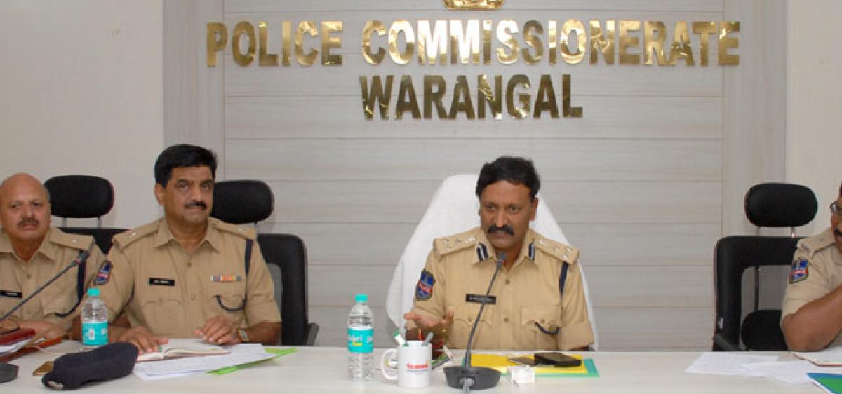 Warangal CP calls for early solving of cases to build confidence