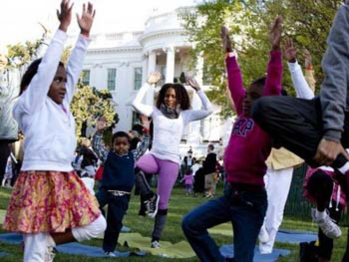 Hindus welcome “Yoga Garden” in White House Easter Egg Roll event