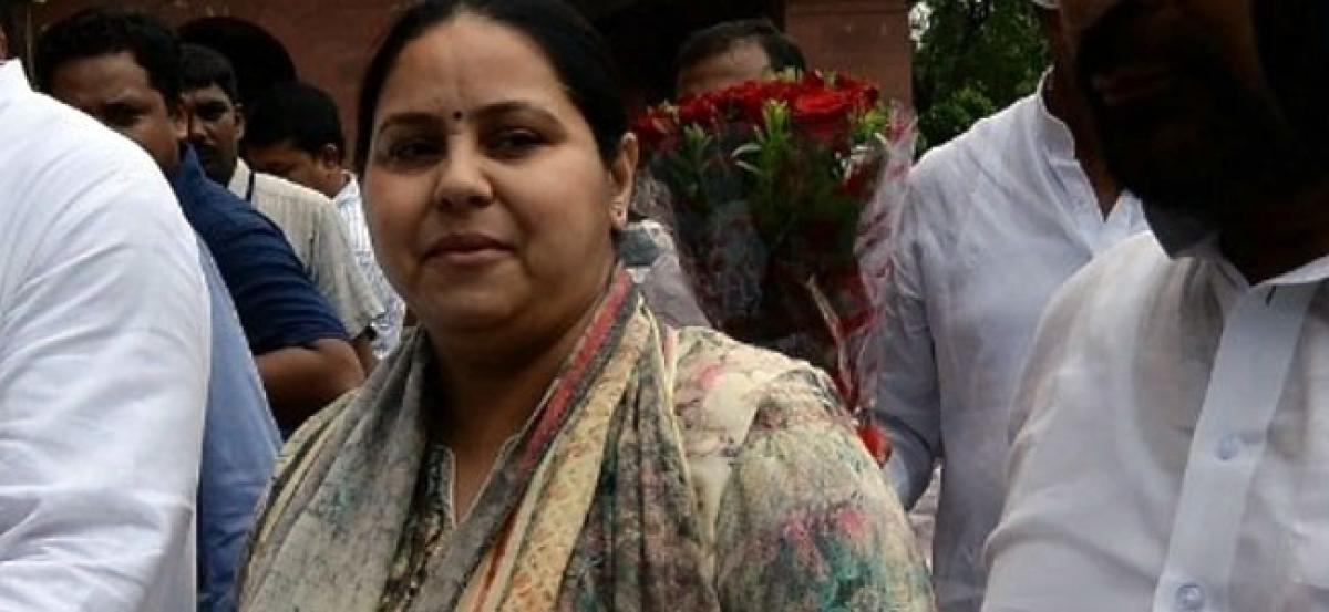 Benami asset case: Misa Bharti finally appears before I-T dept