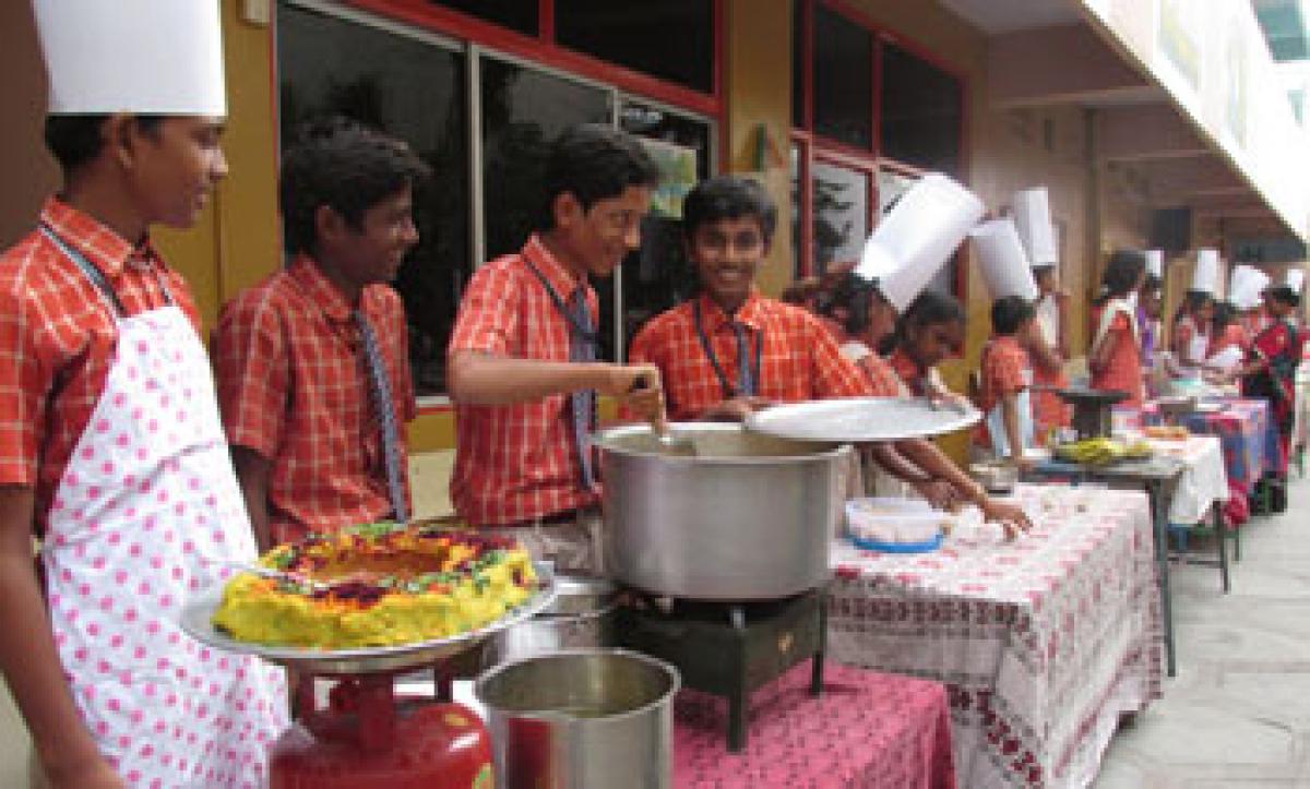 Food carnival brings out  the chefs in students