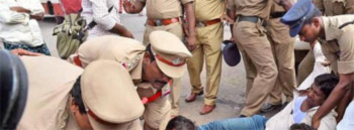 It’s a police rasta roko fumes Prakash Karat