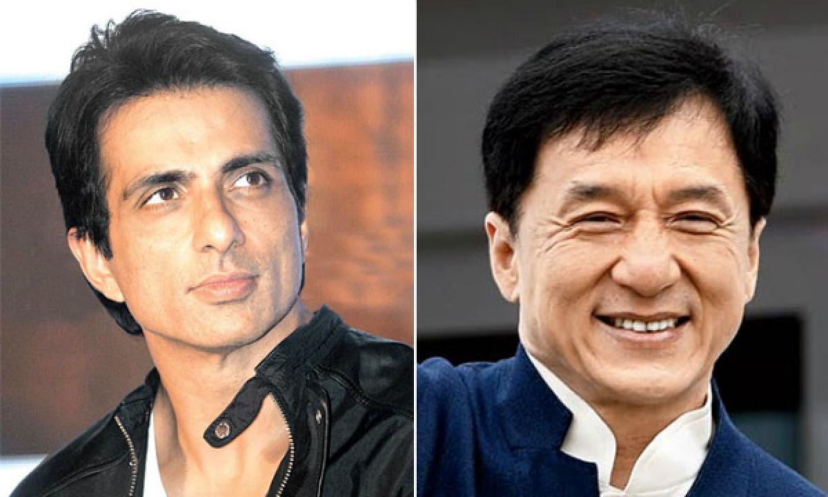 Sonu Sood congratulates Jackie Chan for winning Oscar