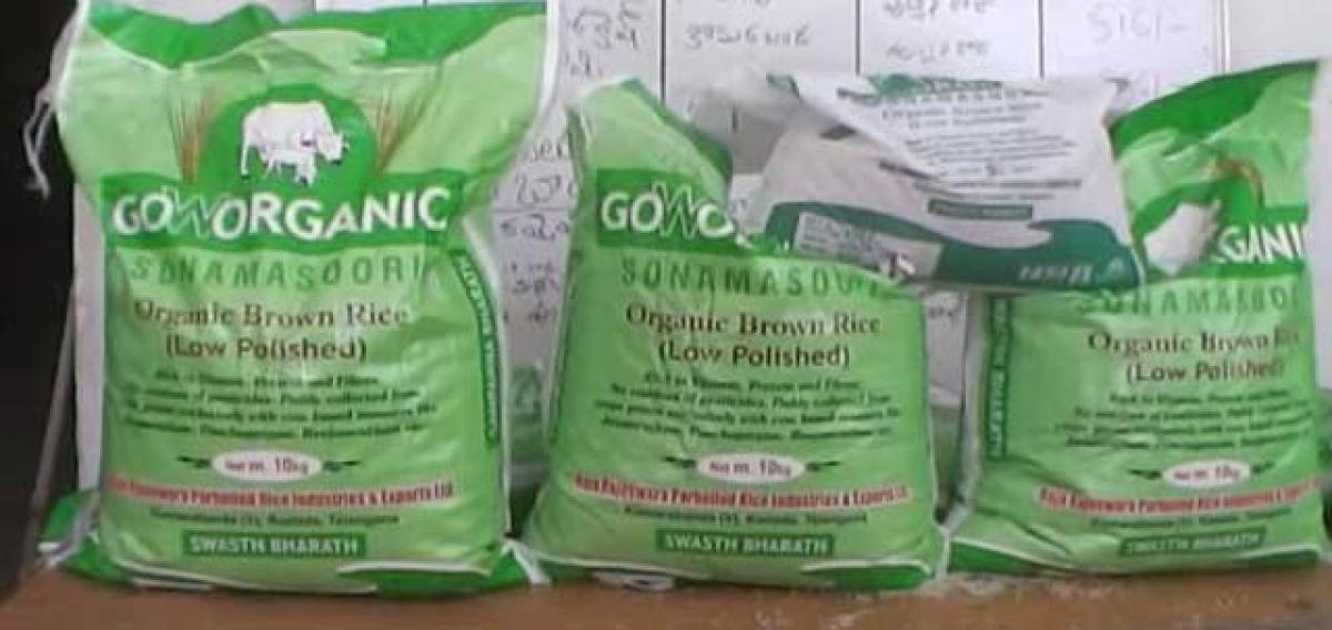 Miller sells organic rice at no profit