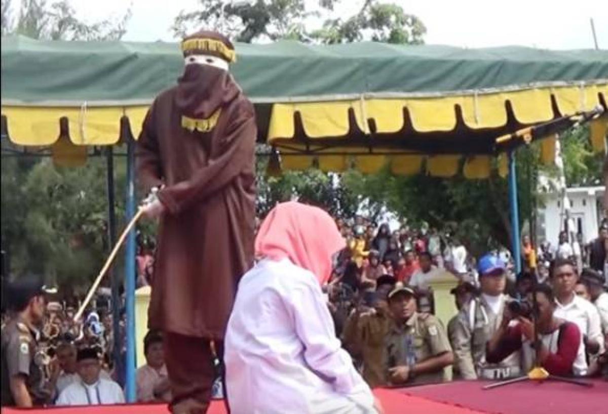 Watch: Christian women caned for selling alcohol in Indonesia