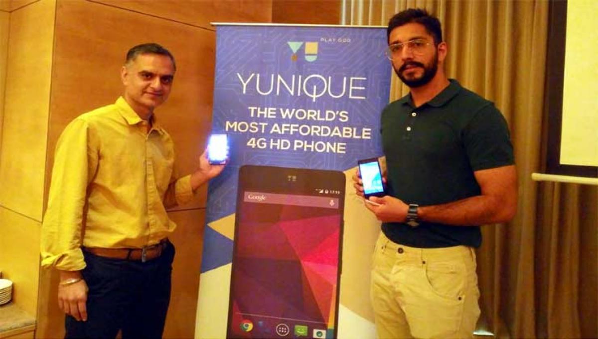 YU launches YUNIQUE 4G HD LTE smartphone at Rs 4,999