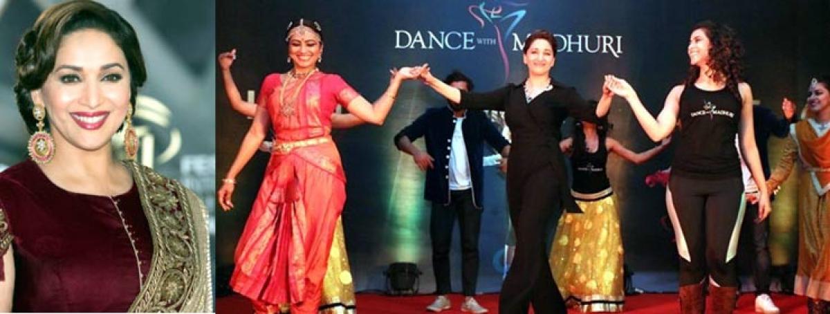 Dance gives Madhuri a spiritual high