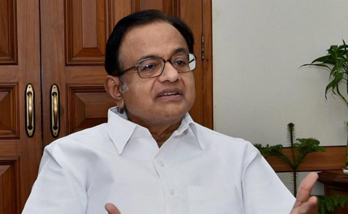 Chidambaram targets PM Modi on Kashmir unrest