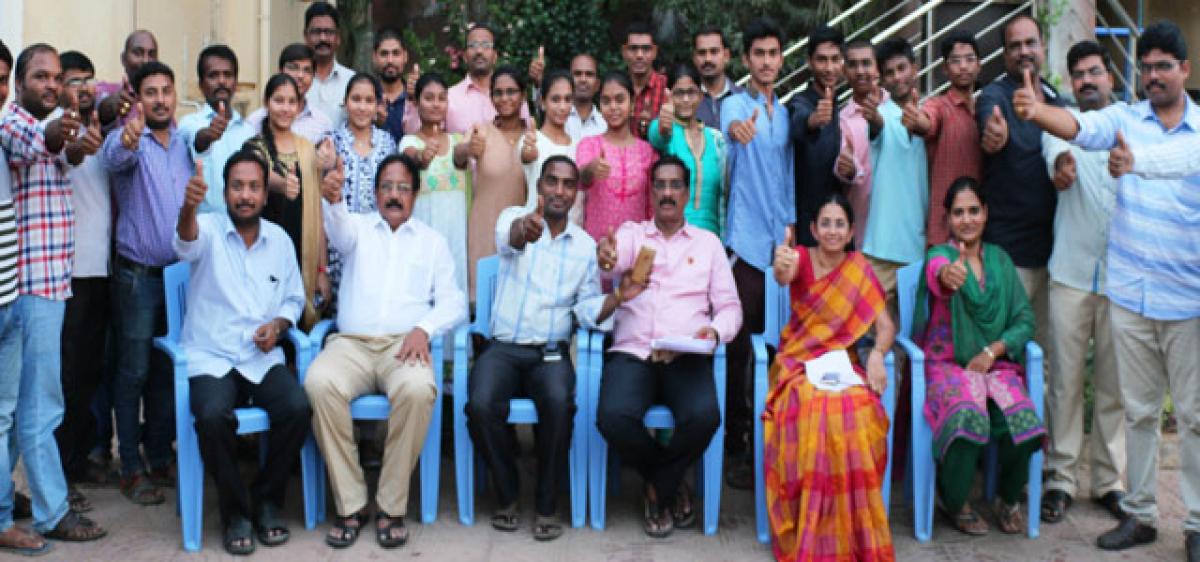 Sri Chaitanya students bag cent per cent scores