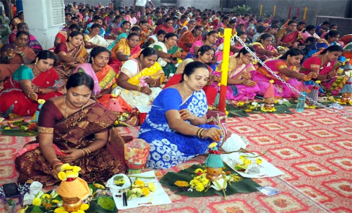 Varalakshmi Vratham performed