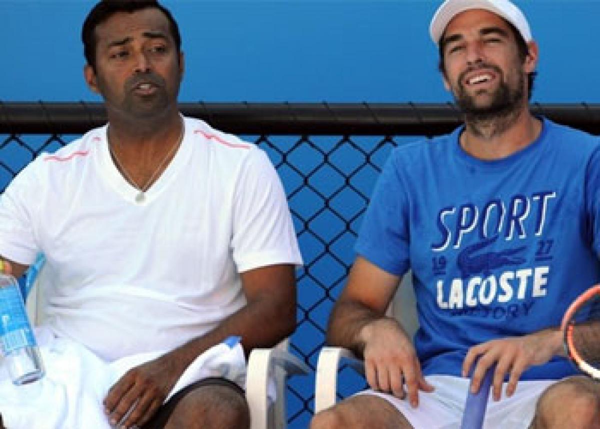 Paes-Chardy enter Delray Beach semis