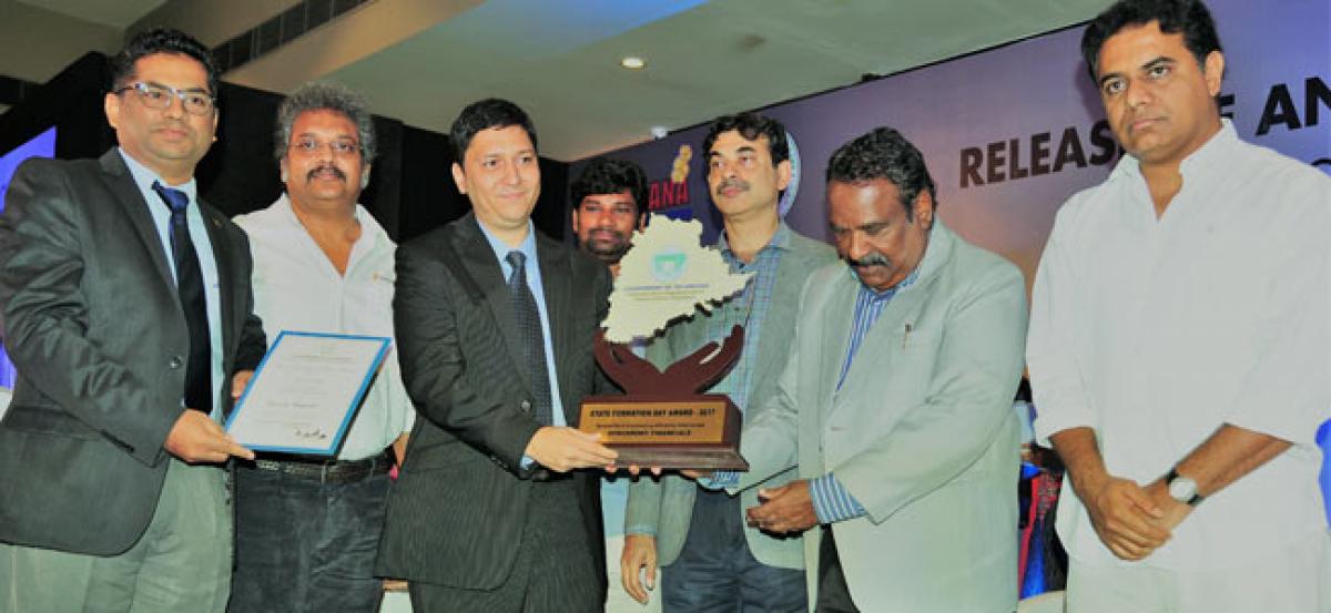 Synchrony Financial bags Telangana State Formation Day Award