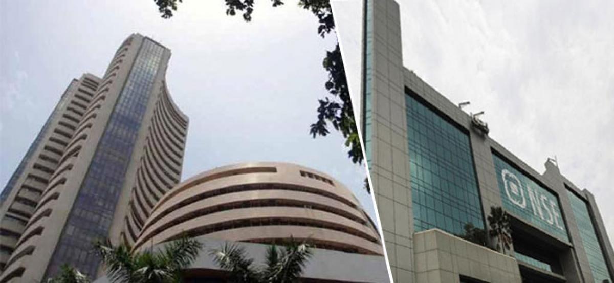 Indian equities close flat, banking stocks slip