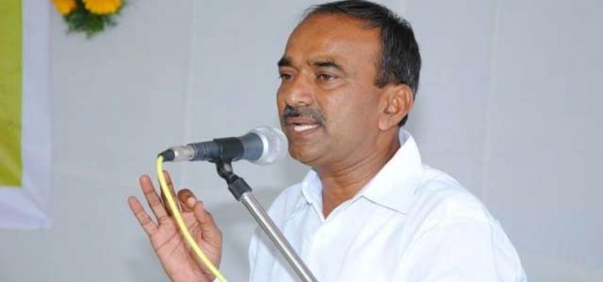 Eatala deflates Bandaru’s criticism