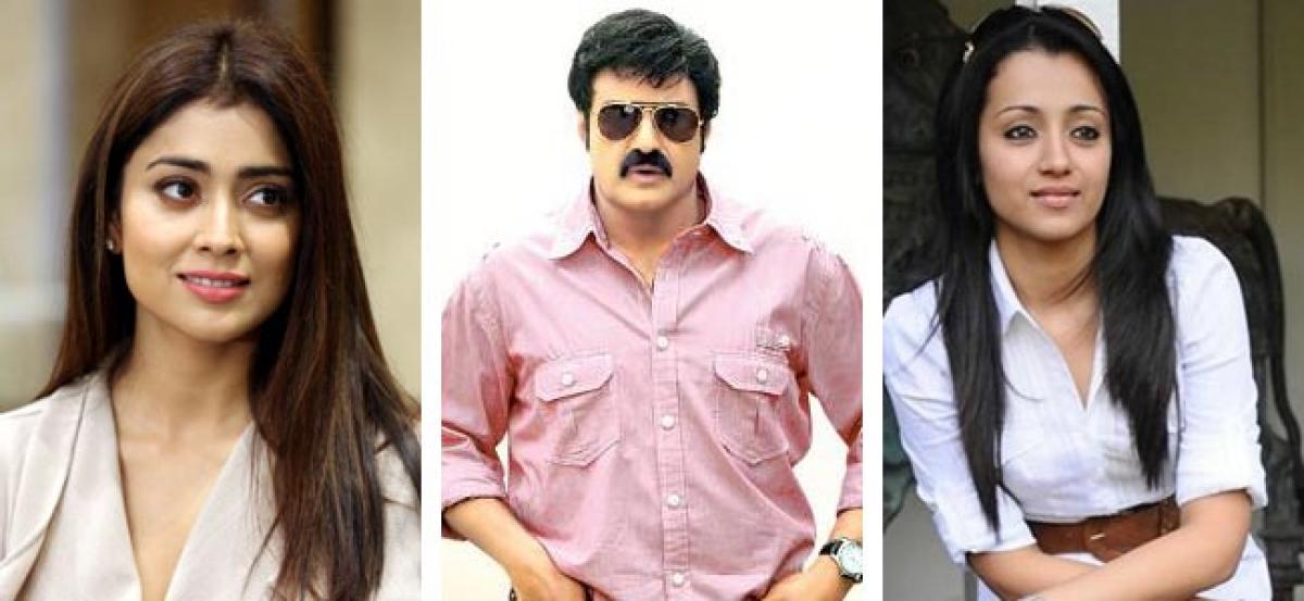 Shriya pips Trisha to romance Balayya