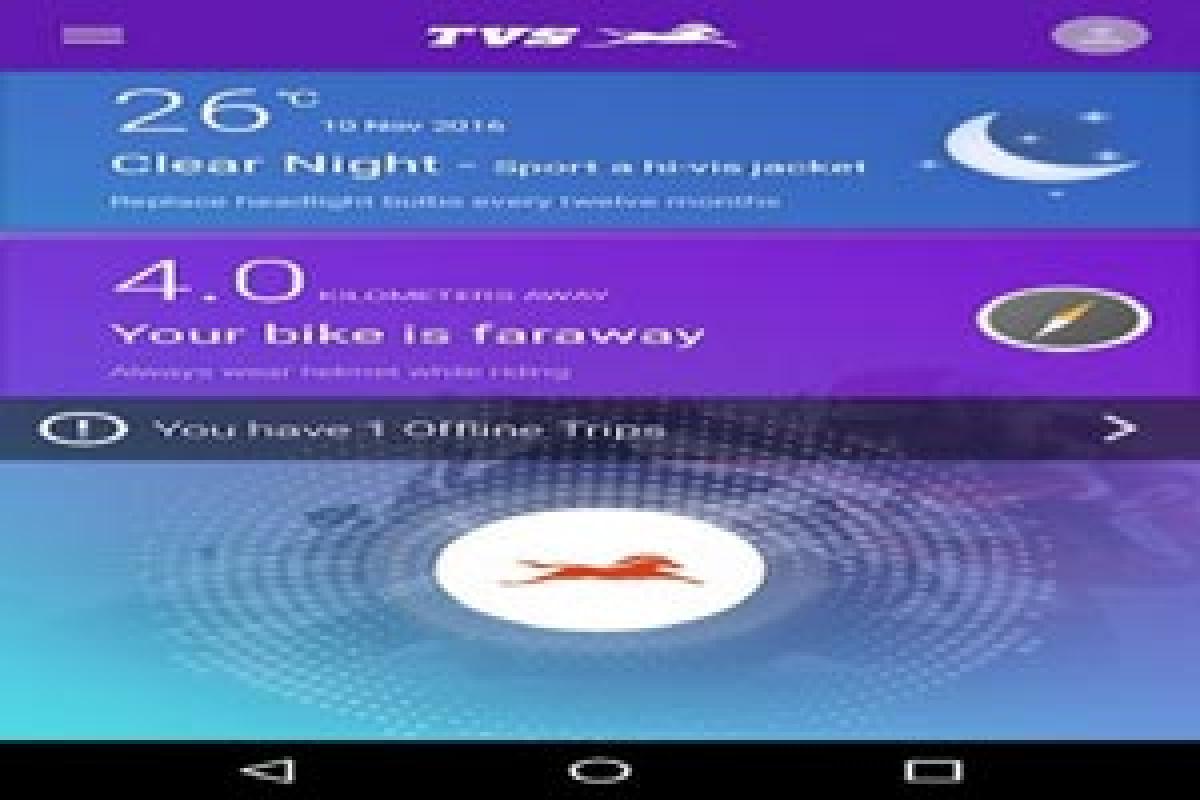 TVS IRIDE app launched for all TVS bikes on Android