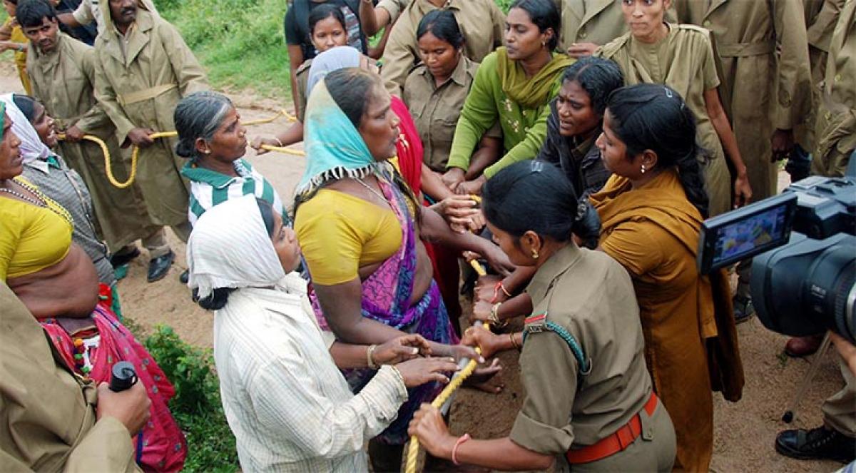 Sowing by tribals in forest land triggers tension