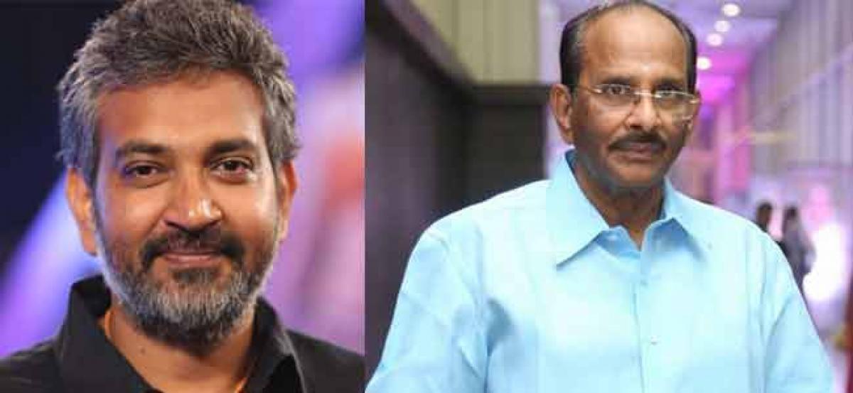 Rajamouli proud of his father