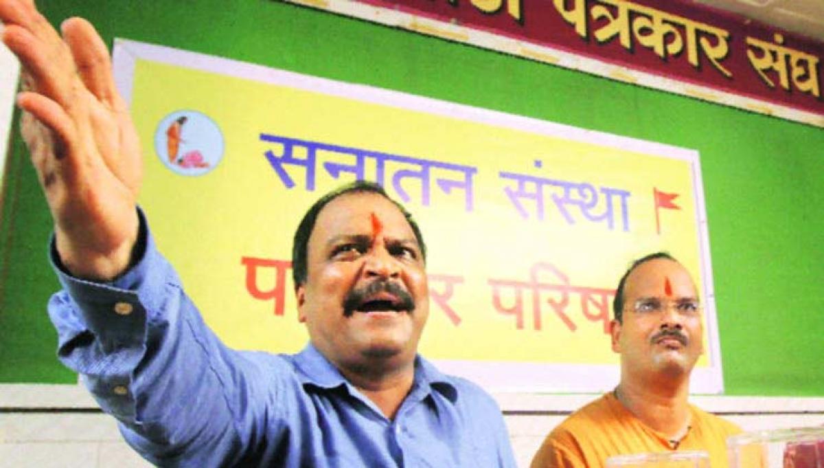 Journalist says threatened by Sanatan Sanstha, refuses police cover