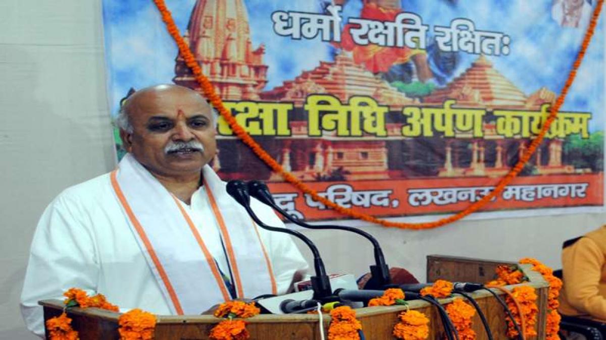 Praveen Togadia to visit Bajrang Dals self-defence camp in Noida