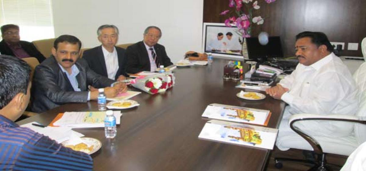 Japanese delegation keen to invest in Telangana