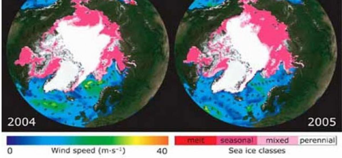 Natural swings partly responsible for Arctic sea ice loss