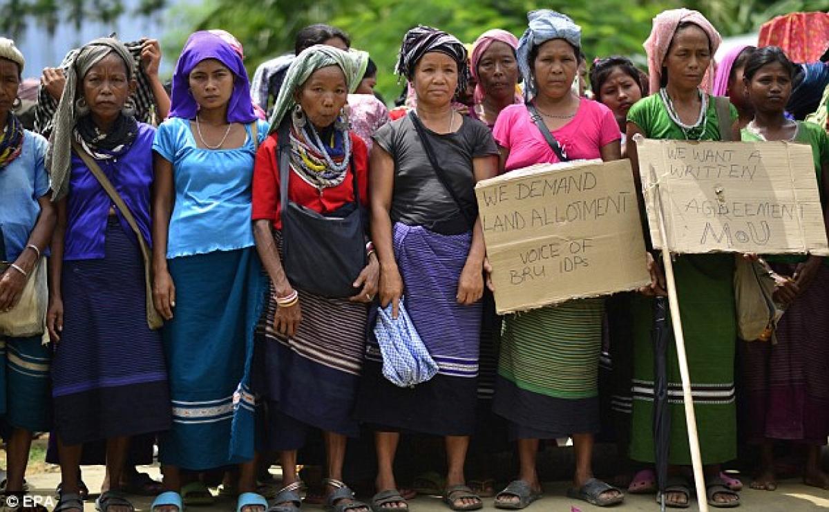 Tribals from Mizoram dont want to leave Tripura