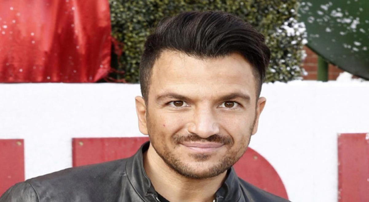 Peter Andre is slowly learning lines