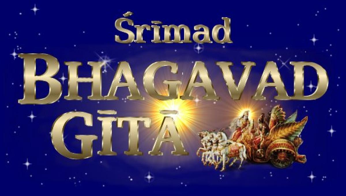 3 day programme on Gita from today