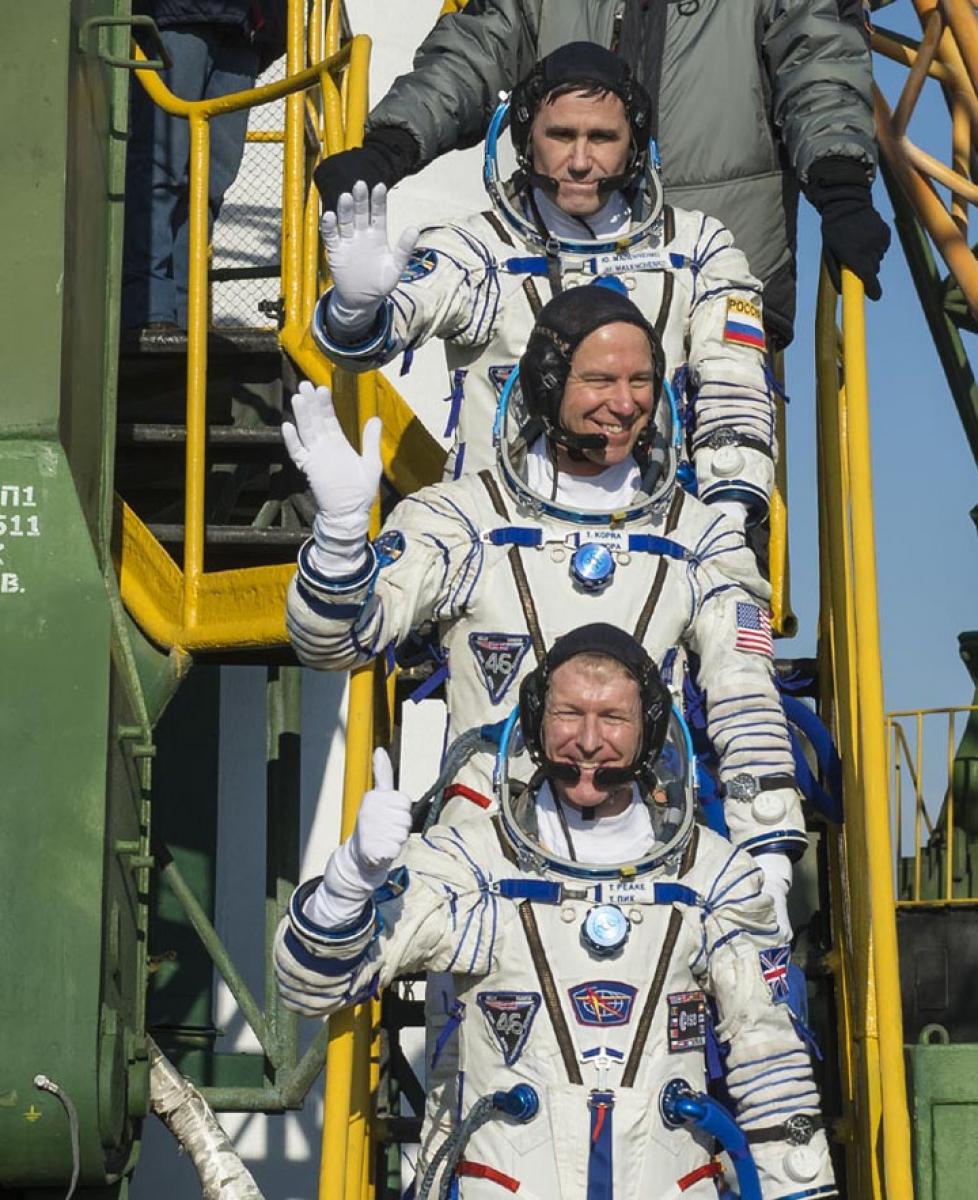 Three new astronauts join key research on ISS