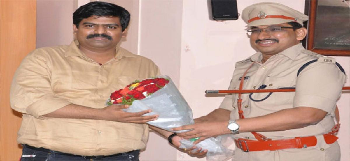 New Nellore SP takes charge