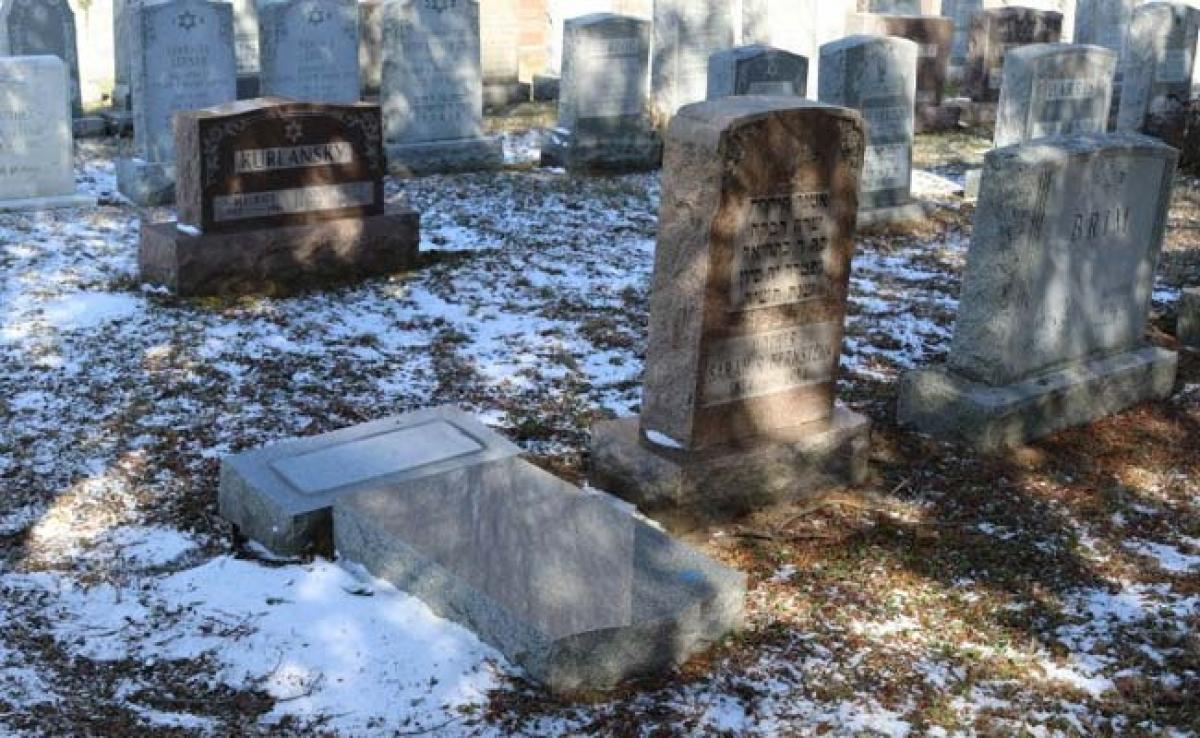 Overturned New York Headstones Not Vandalism: Police