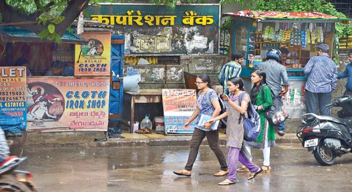 Women pedestrians suffer in silence. 