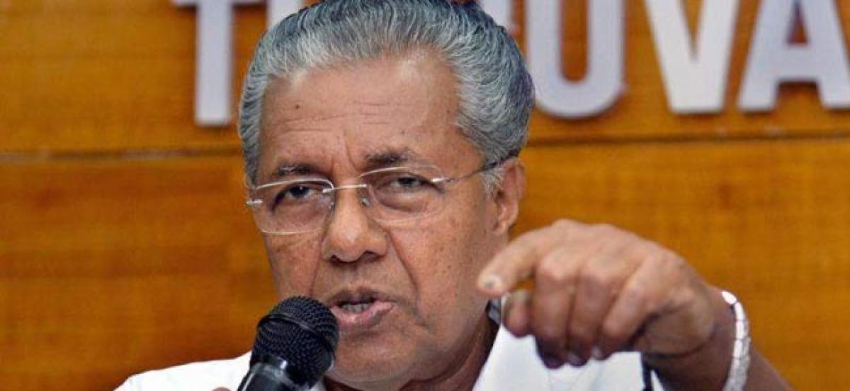 RSS leader retracts beheading comment against Kerala CM Vijayan