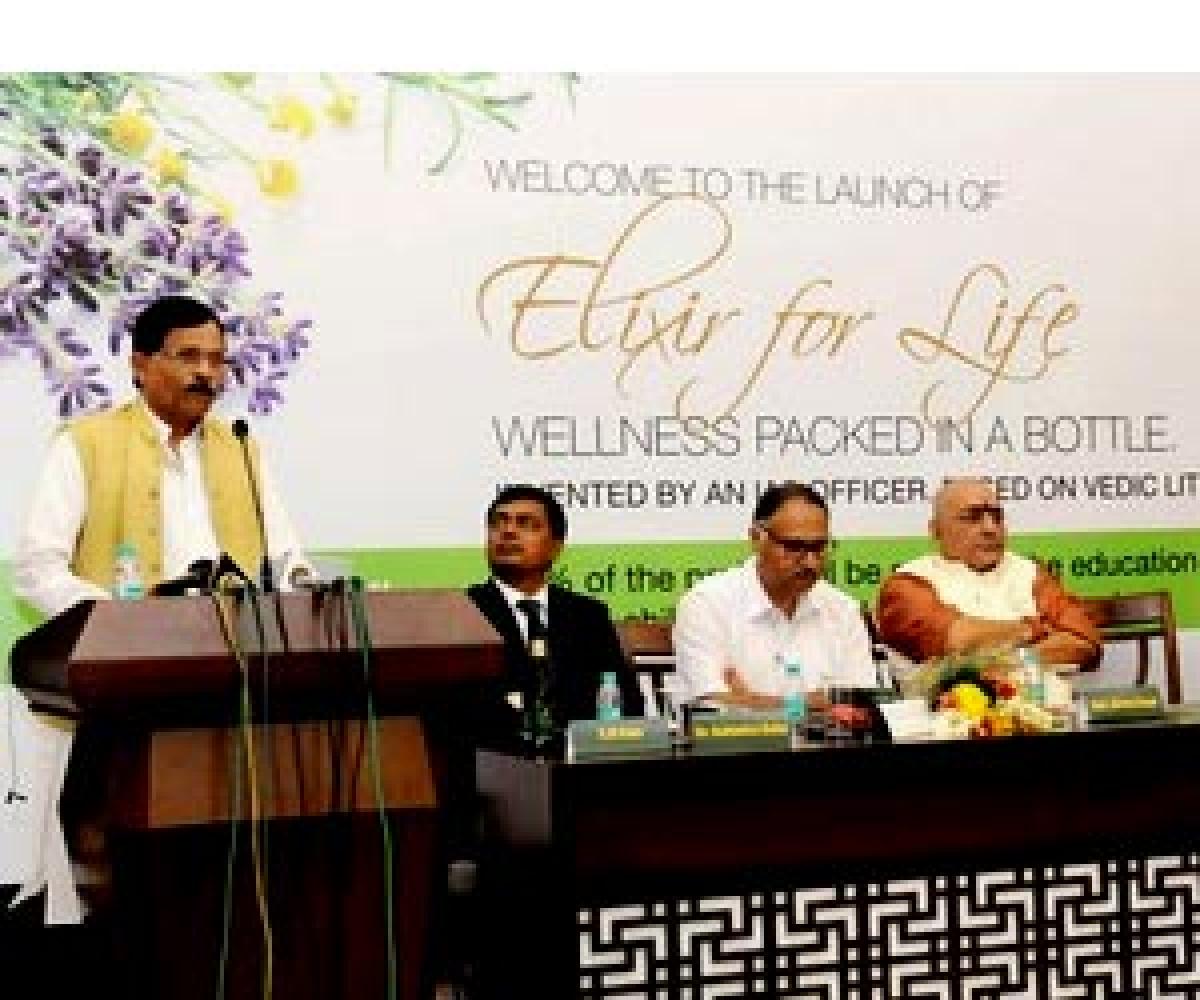 Ayush minister Yesso Naik launches Ayurvedic proprietary medicine