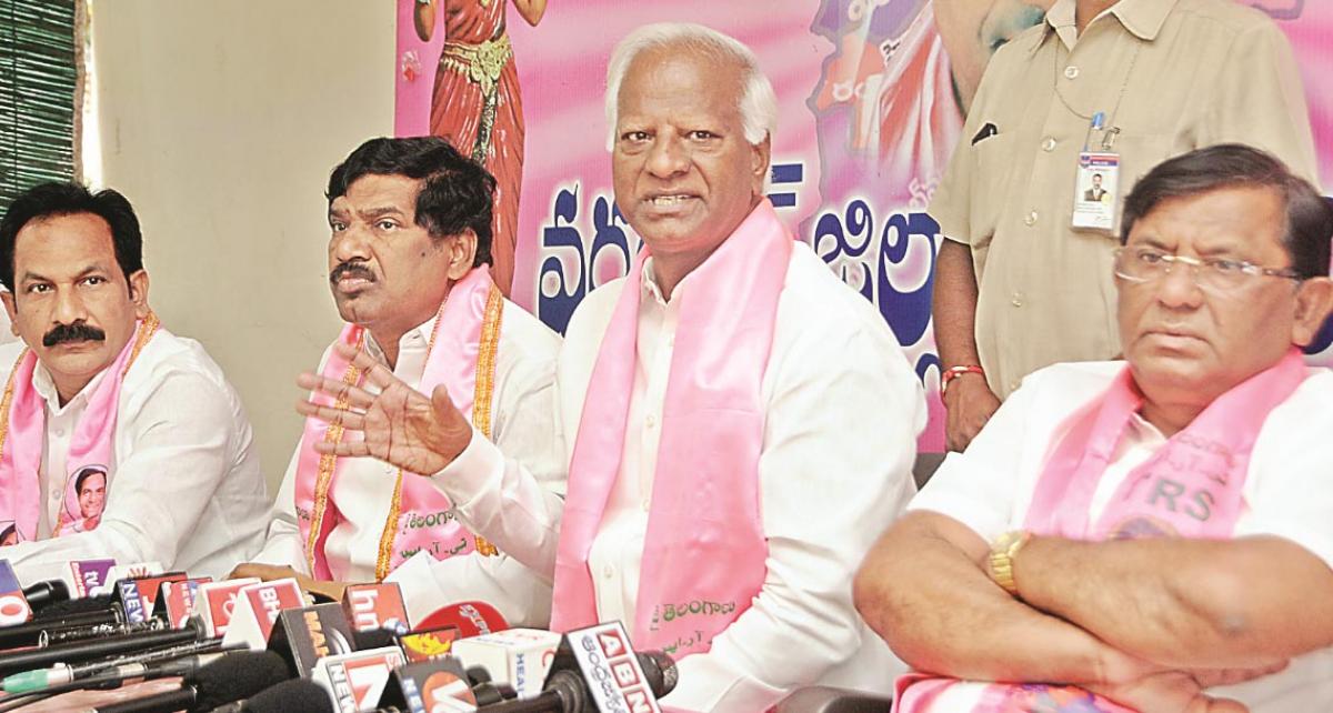 TRS manifesto for GWMC polls to be released in 2 days