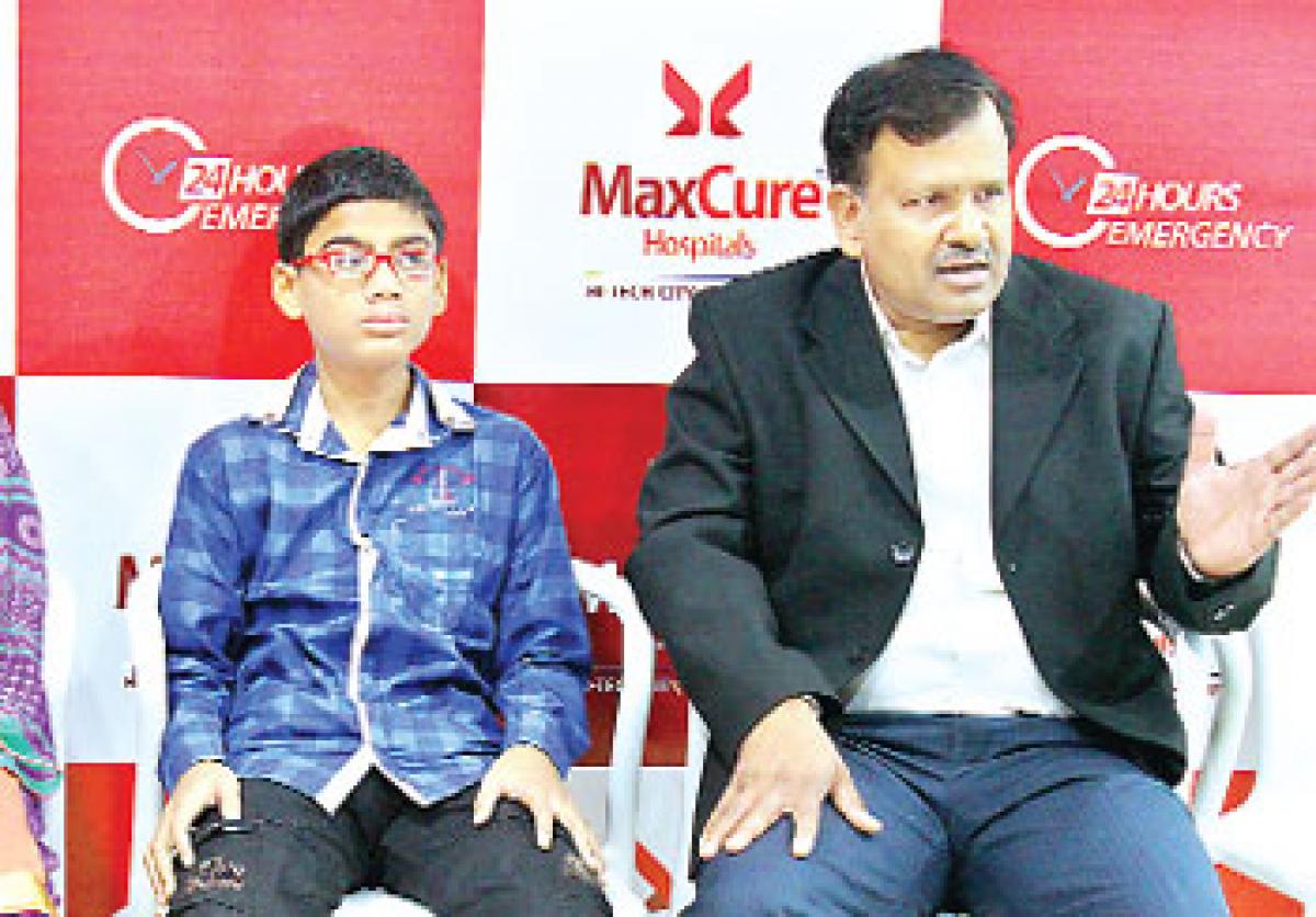 11-year old treated for complex bone condition