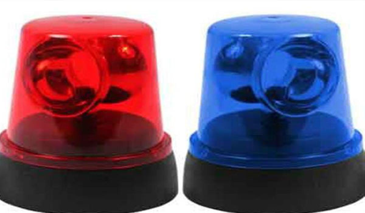 Red, blue beacons only for emergency vehicles