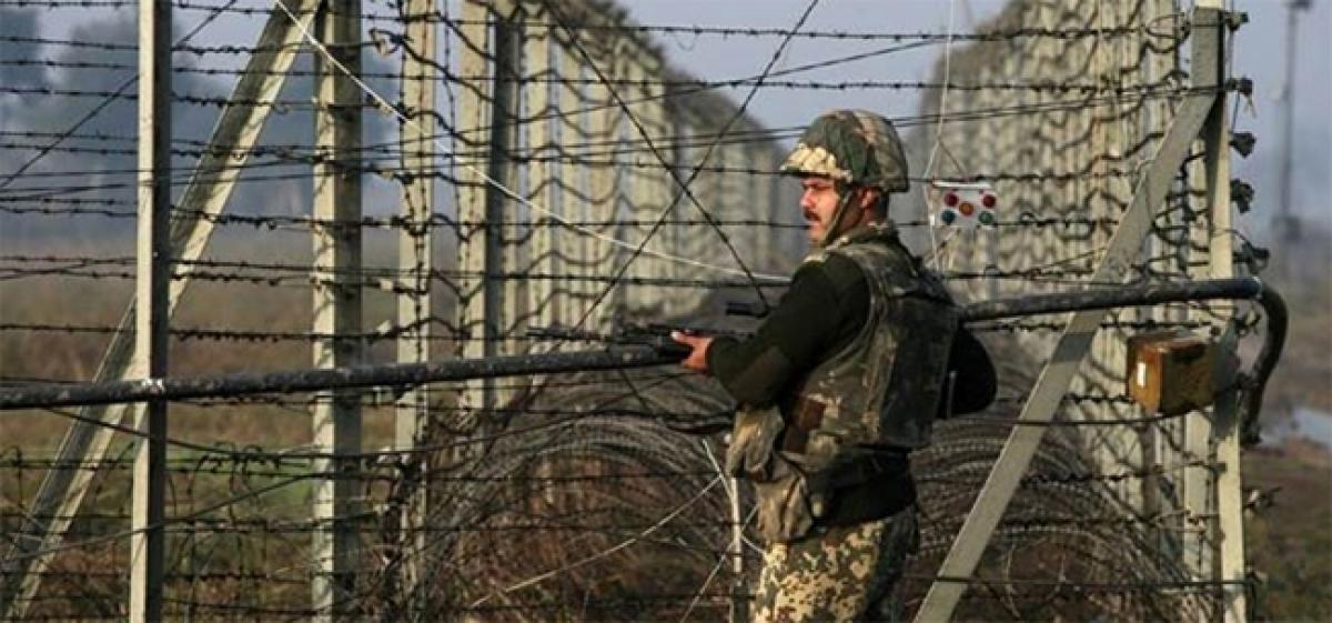 Pakistan rangers resort to unprovoked firing at BSF outpost on international border Samba