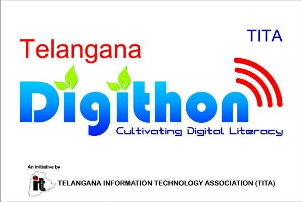 Telangana Digithon launch program invitation