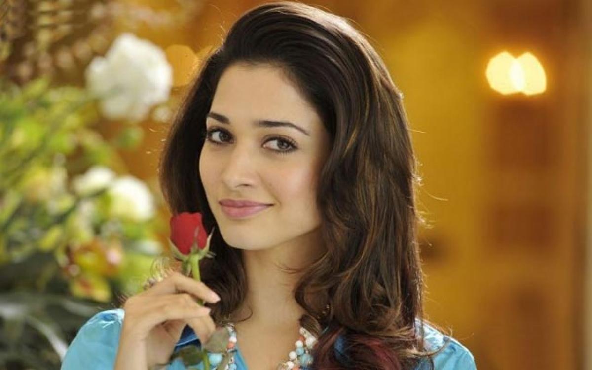 Tamanna Photoshoot at Abhinetri Movie Interview - South Indian Actress