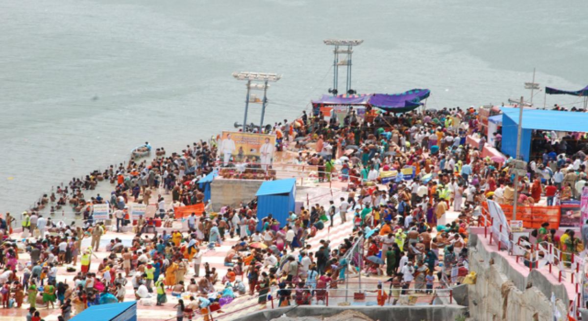 TS, AP come under fire for funding river fest.