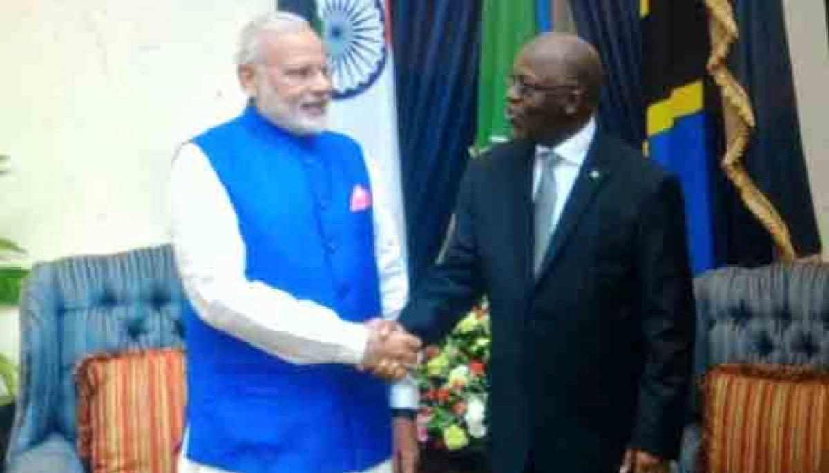 PM Modi Offers Indias Expertise To Tanzania As Reliable Friend