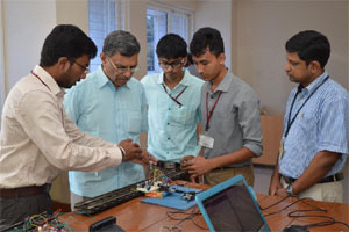 Gitam students automate railway crossing