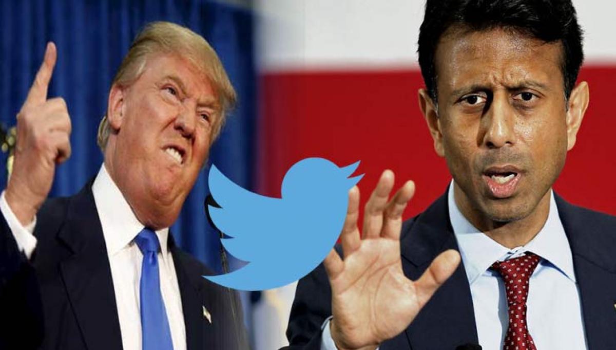 A twitter war escalates between Donald Trump and Bobby Jindal